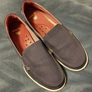 Crocs loafers size 11W